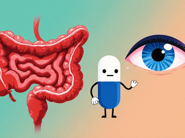 How Mesalamine Helps Manage Eye Complications in IBD Patients