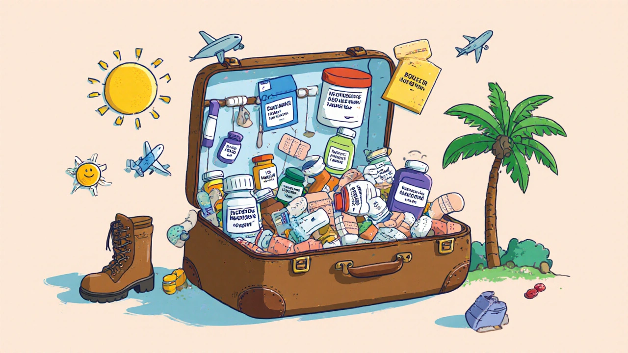 How to Pack a Travel Medication Kit for Common Conditions