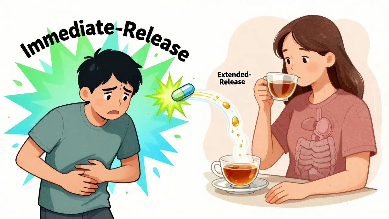 Metformin Extended-Release vs Immediate-Release: Which Is Easier on Your Stomach?