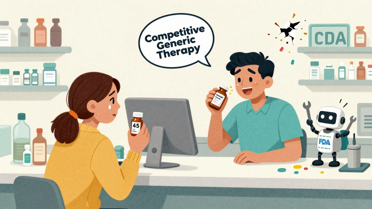 Patient shocked by price spike as a superhero badge brings new generic manufacturers to save the day.